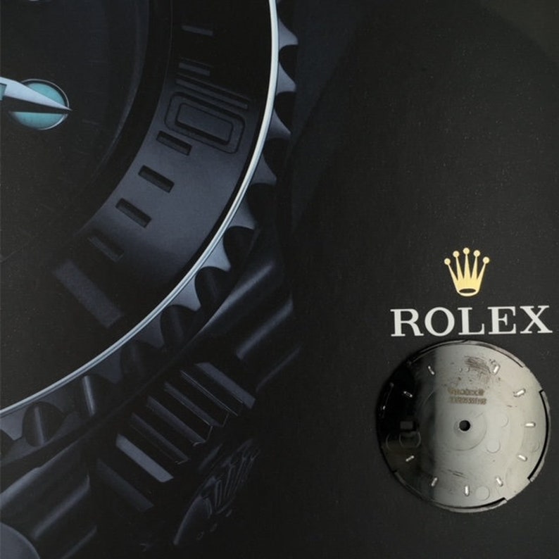 Rolex Datejust Man 36mm Black Dial With Silver Index